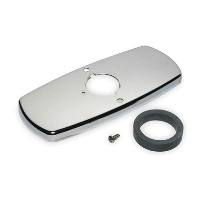 SLOAN ETF-607-A Trim/Cover Plate,Chrme,6-1/4'' L,2-3/4'' W 3EPZ8