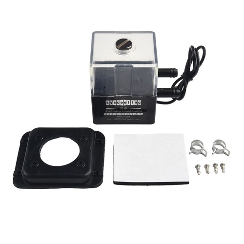 SC-300T 12V DC Mini Quiet Water Pump &Pump tank for PC CPU Liquid Cooling System - Afbeelding 12 van 24