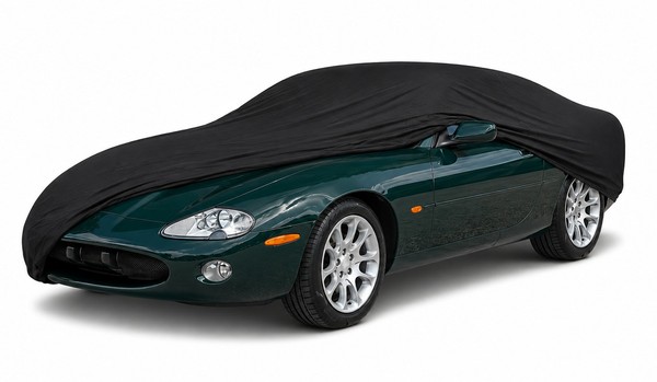 Autoabdeckung Soft Indoor Car Cover FüR Jaguar XK8 Xkr X100 Coupe (Typ Qev)-image