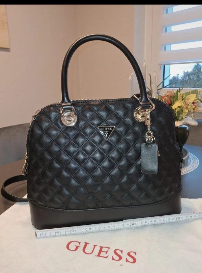 GUESS Originaltasche In Schwarz Damen Handtasche Neu - Bild 2 von 4