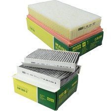 MANN-FILTER Filtersatz Innenraumfilter Luftfilter für Alfa Romeo GT 1.9 JTD