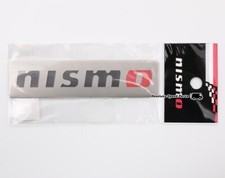 New Genuine Nissan Nismo Silver Metal Badge Sticker Emblem 99993-rn209