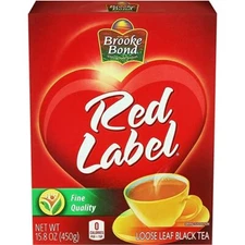 Brooke Bond Red Label Tea (loose tea) - 450g -fresh stock free ship USA seller