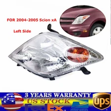 Left Driver Side LH Headlight Halogen Head Lamp Assembly for Scion xA 2004 2005
