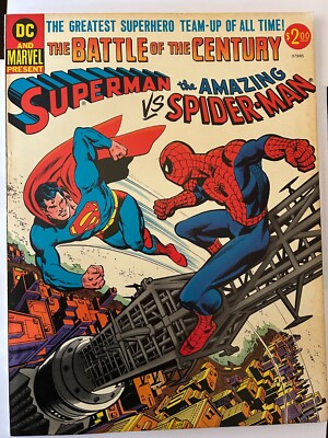 DC and Marvel Present Superman Vs. The Amazing Spiderman | eBay
