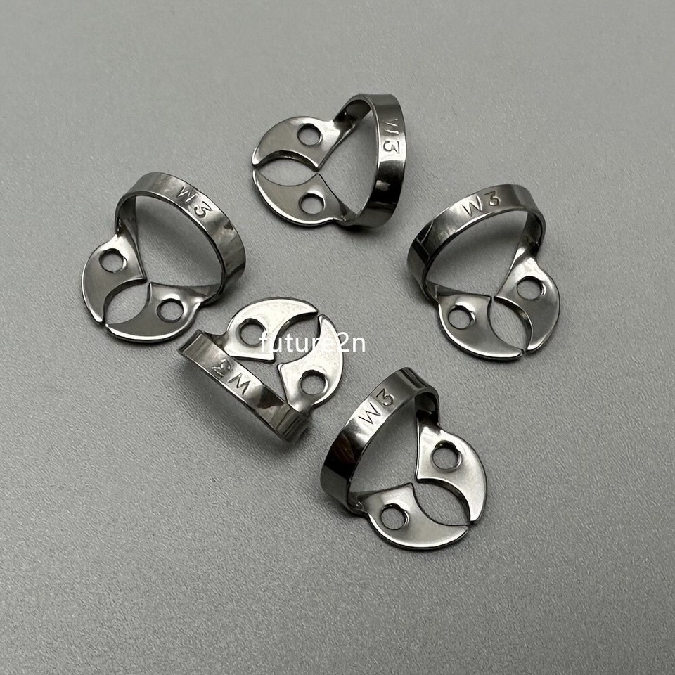Dental Rubber Dam Clamp Stainless Steel Restoration Barrier Clip Orthodontic W3 eBay