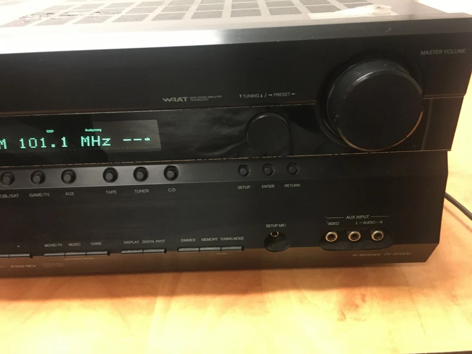 Onkyo TX-SR606 Home Theater 7.1 Channel AV Receiver READ most inputs working - Image 3 of 4