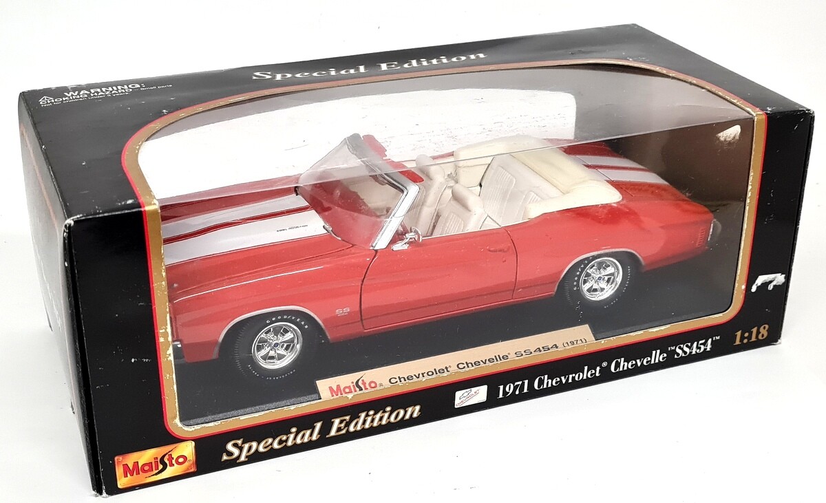 Maistoメイスト スペシャルエディション1971シボレー シボレーSS454 Maisto Special Edition 1971 Chevrolet Chevelle Ss454 for