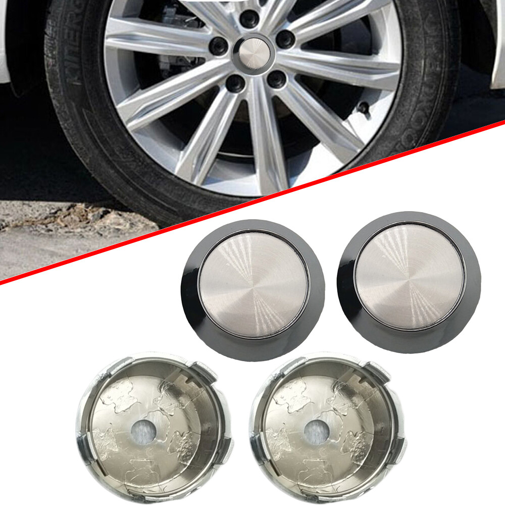 4Pcs 60mm Universal Car Wheel Hub Caps for Rim Trims & Accessories