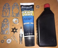 Mercury 2.5HP 3.5HP 4-Stroke Outboard Full Service Kit including Impeller & Oils