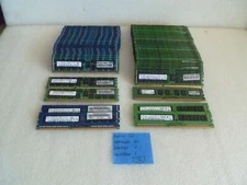 LOT OF 76 MIX BRAND HYNIX SAMSUNG MICRON KINGSTON PC3 8GB SERVER MEMORY RAM