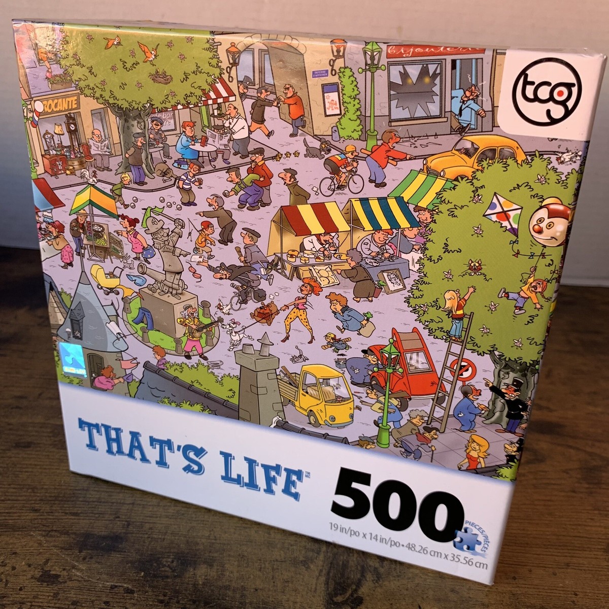 Walk In The Park Cartoon That's Life By TCG 500 Piece Jigsaw