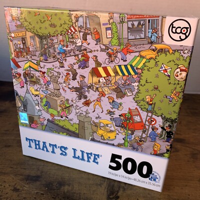 Walk In The Park Cartoon That's Life By TCG 500 Piece Jigsaw