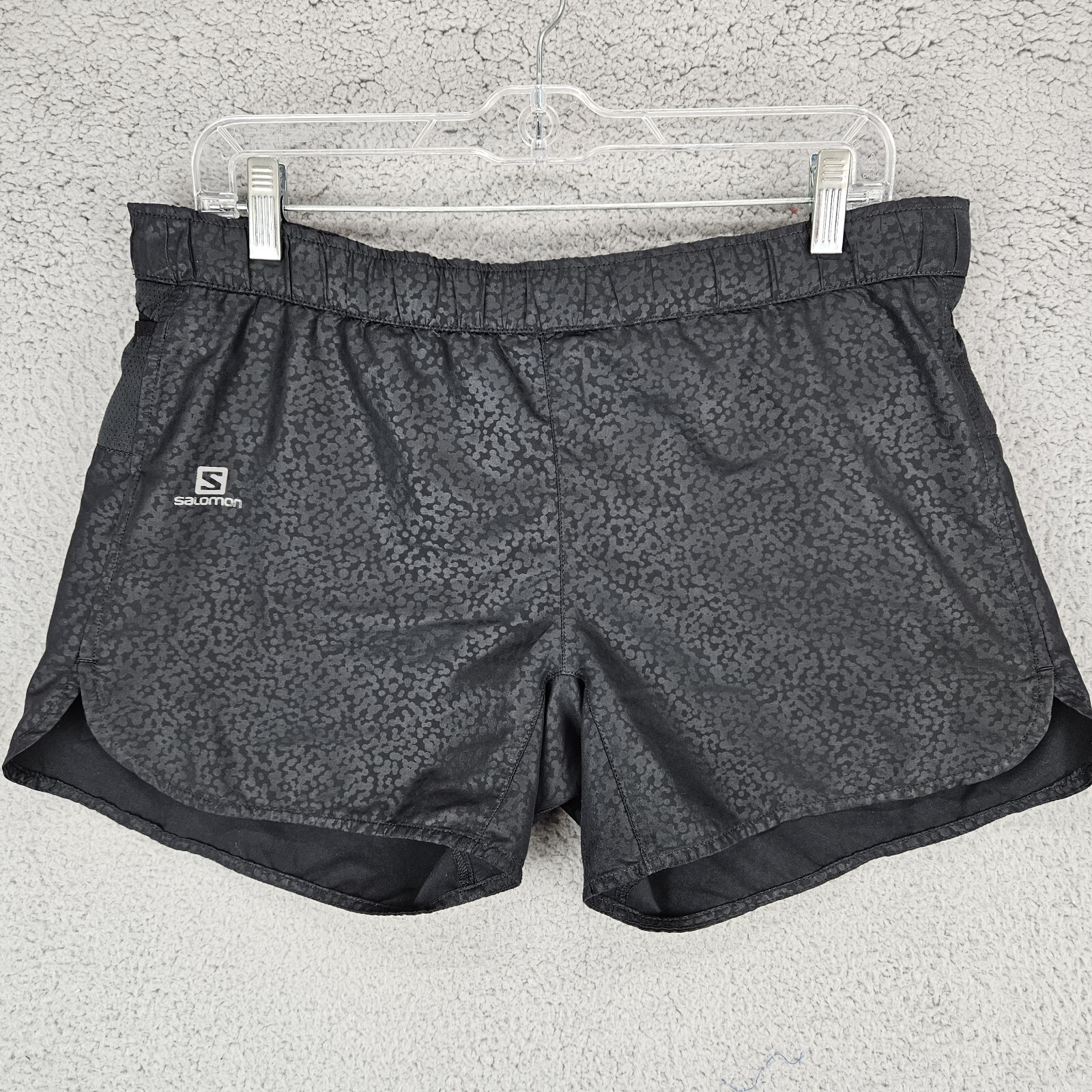 Salomon Nero Foderato 4" Pull On Escursionismo Attivo Corsa Donna Large