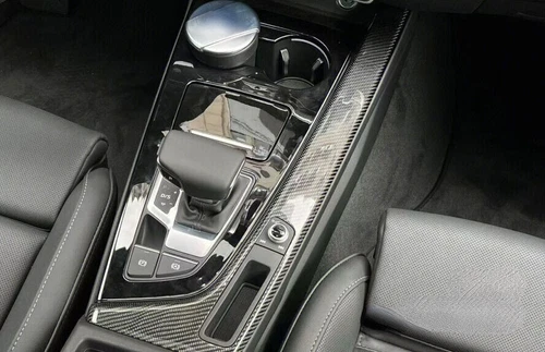 For Audi A4 A5 S4 S5 RS5 2017-2023 Real Carbon Fiber Inner Door Panel Cover Trim - Picture 4 of 18