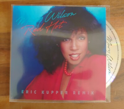 Mary Wilson (The Supremes) Red Hot - 3 Track Promo Cd - Eric Kupper Remixes -New