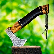 CUSTOM Made Handmade Carbon Steel Viking Axe Tomahawk Axe Throwing Hatchet AXE,