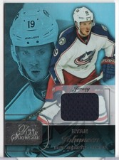 2015-16 Fleer Showcase Ryan Johansen Blue Jackets Flair Jersey