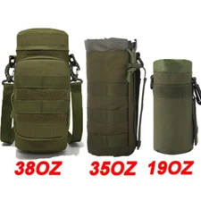 MOLLE Water Bottle Holder Pouch Tactical Hydration Carrier Attachment Carry Gear