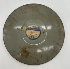 US Navy Bureau of Aeronautics Movie Empty Reel  Can Air Masses Fronts Vintage