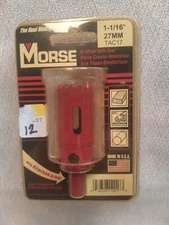 1-1/16in Holesaw,No TAC17,  M K Morse Co