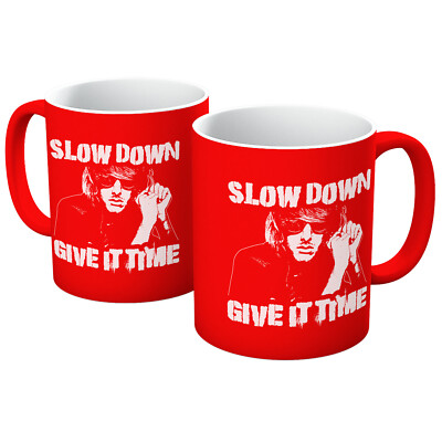 STILLLEBEN INOFFIZIELL THE HORRORS ROCK BAND SLOW DOWN TASSE IN VERSCHIEDENEN FARBEN
