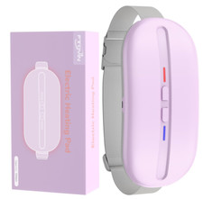 Cordless Portable Heating Pad Period Cramp Relief 3 Heat Levels Massage Modes