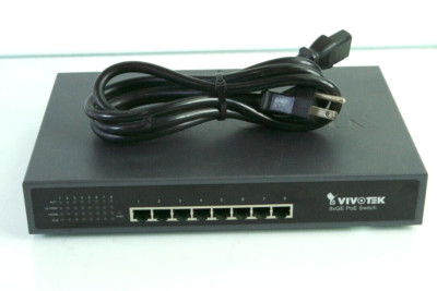 Vivotek AW-GET-080A-120 Unmanaged 8xGE PoE Switch n37