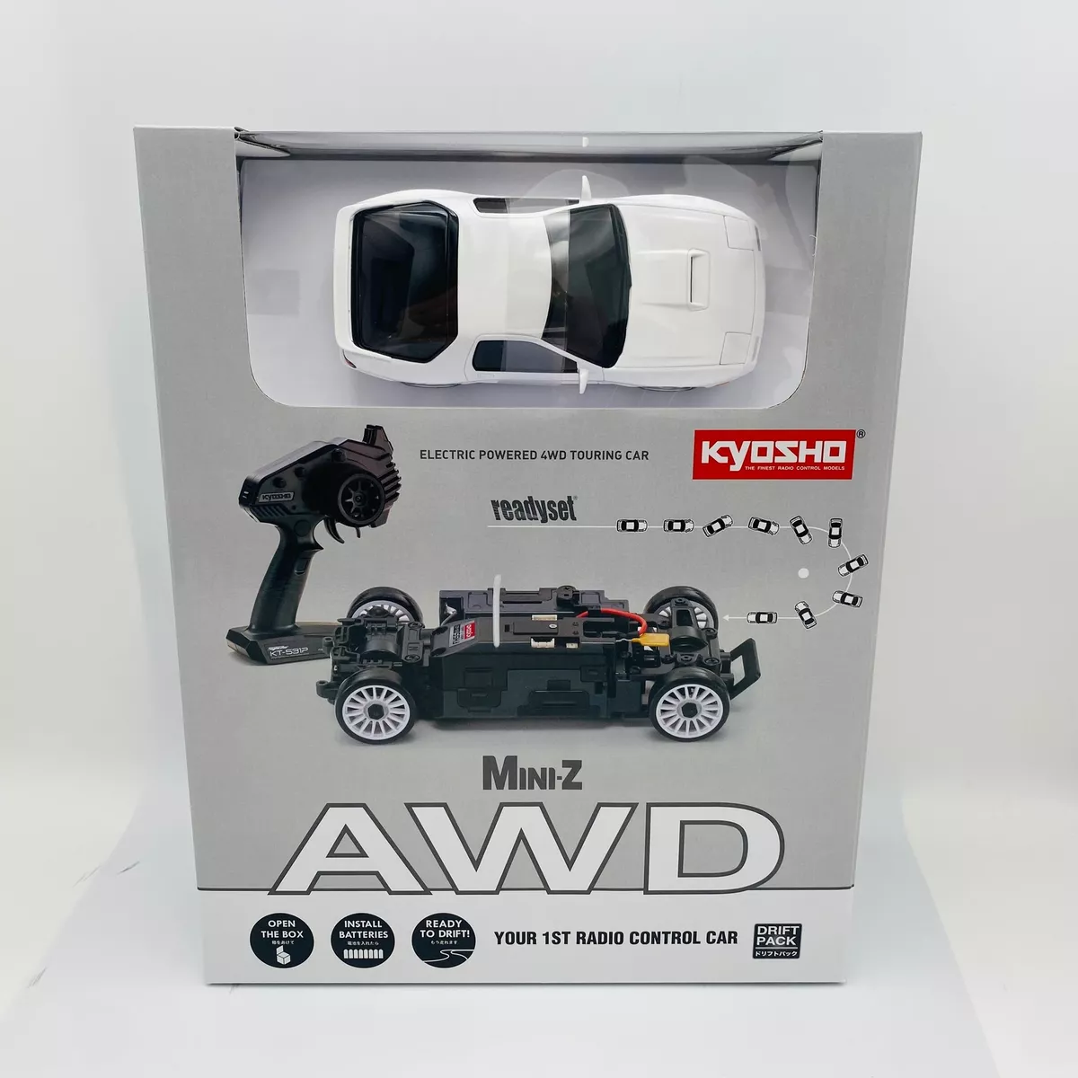 KYOSHO Mini-Z Ready Set AWD MAZDA SAVANNA RX-7 FC3S 32634W | eBay