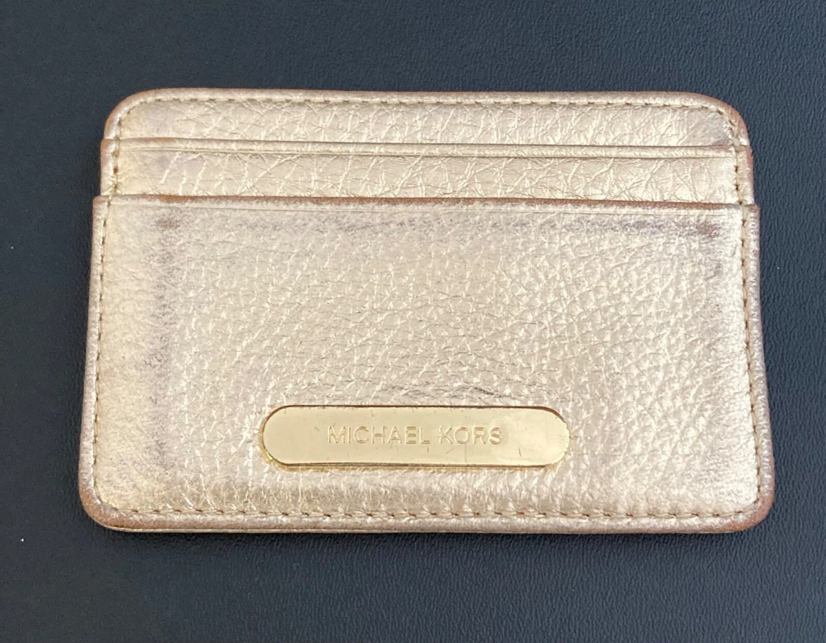 Michael kors jet sale set card holder