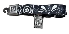 DODGE RAM SUGAR SKULLS Adjustable Seatbelt BELT Buckle Belt Licensed (24”-38”)