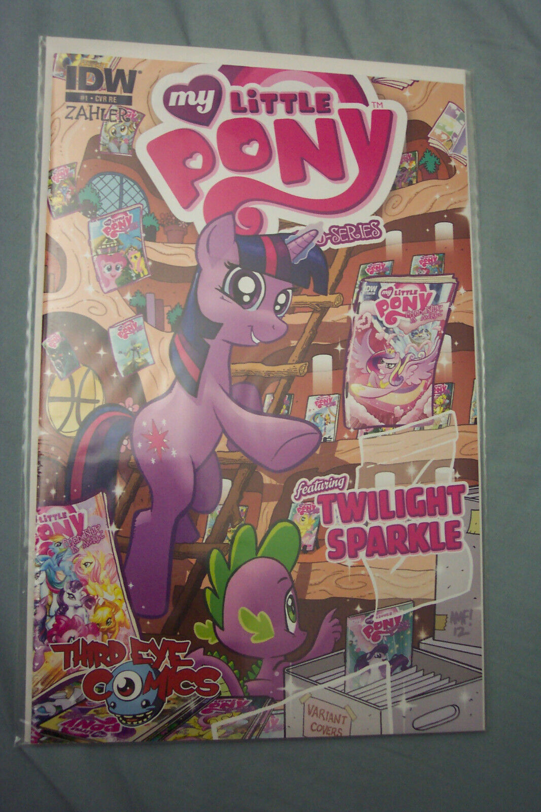 My Little Pony Micro Series #1 Twilight Sparkle Third Eye Comics Variant IDW