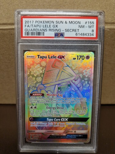 Tapu Lele-GX graded PSA 8 for sale on eBay