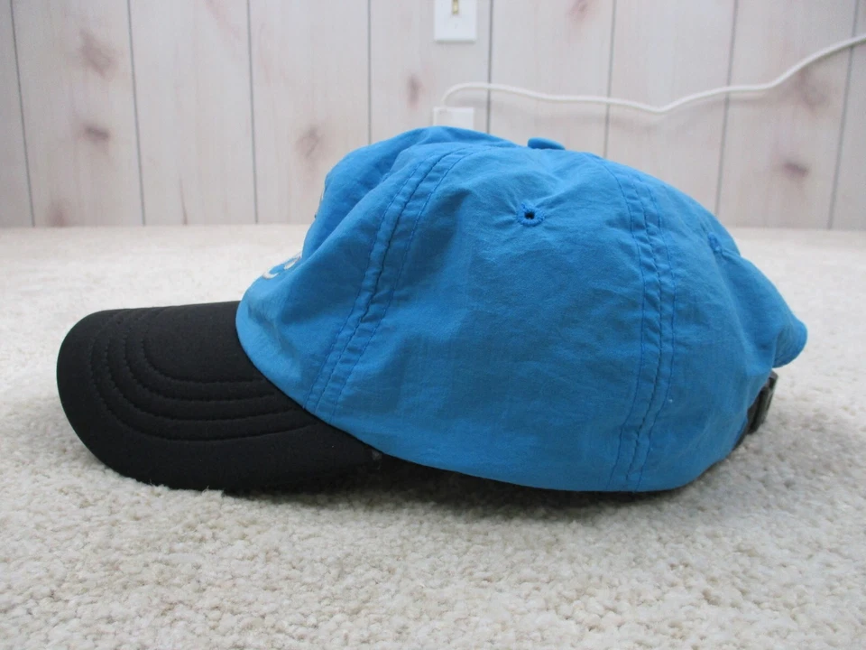 Sombrero de Competición Nautica DE COLECCIÓN Azul Blanco Triatlón Natación Ciclo Correr Hombres Años 90 Foto 4 de 4