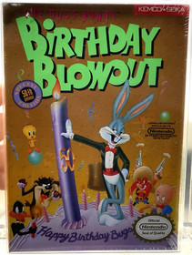 Bugs Bunny Birthday Blowout Nintendo NES New 1990 Sealed WATA 9.8 Looney Tunes
