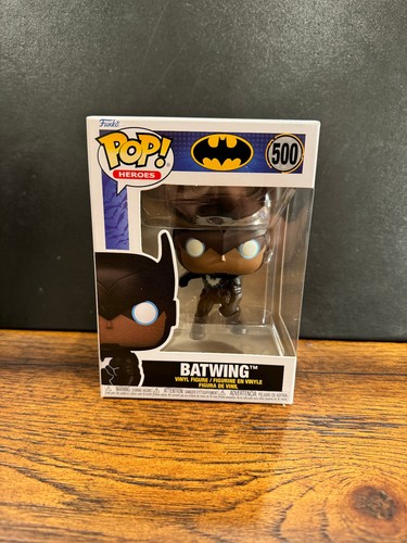 Funko Pop! Heroes Batman War Zone Batwing Vinyl Figure #500 **New Ships Today** - Picture 2 of 6