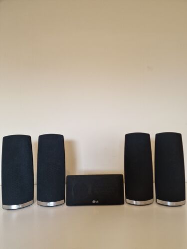 Set Of 5 LG Surround Home Cinema Speakers 4x SH86PE-S 3Ohm for any Home Cinema - Afbeelding 1 van 10