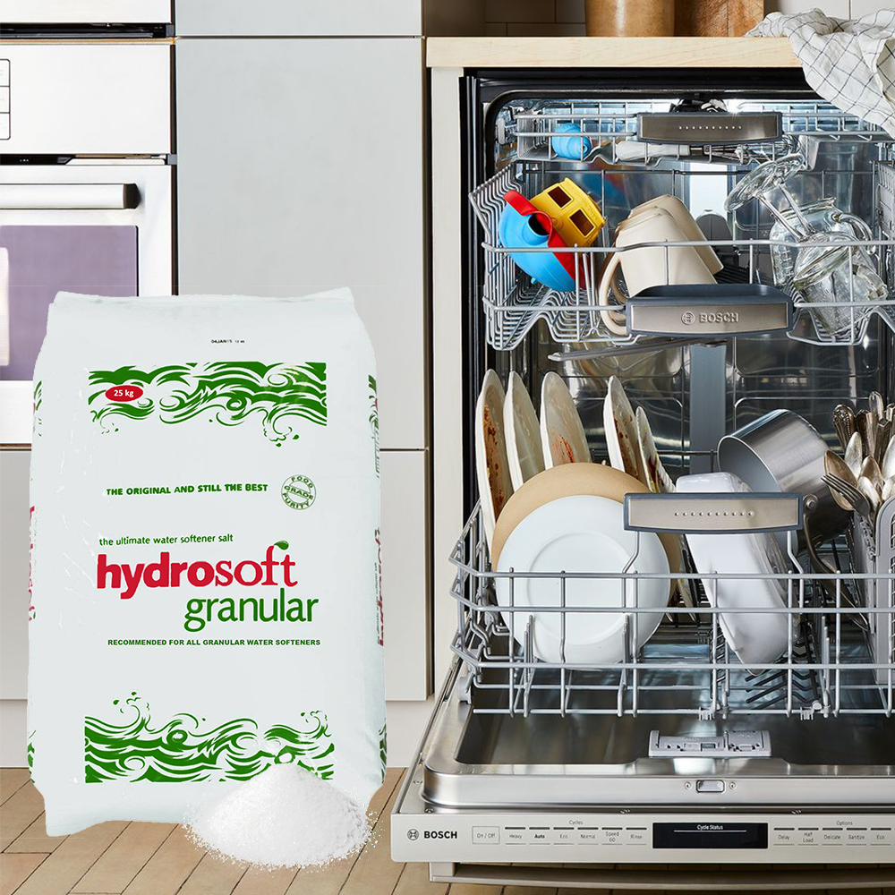 25KG Hydrosoft Granular Salt Water Softeners Dishwasher Food Grade