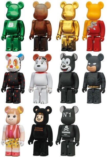 Medicom Bearbrick Series 24 Artist Secret S24 Tarout Flocky Medicom Bearbrick Series 24 Artist Secret S24 Tarout Flocky