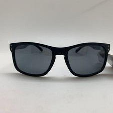 Foster Grant PANAMA JACK PJ 56 BLK BLACK FWG Sunglasses ORANGE LETTERS