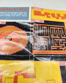 Final Fantasy 1990 Nintendo NES Dungeon Maps / Item Chart NES-FF-USA(A)