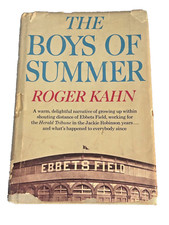 VTG The Boys of Summer: Dodgers Ebbets Field (Roger Kahn First Print 1st Edition