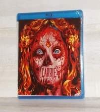 Stephen King Carrie with Cover Art Blu-Ray NEW