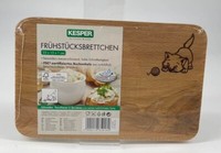 Kesper Schneidebrettchen FrüHstüCksbrettchen Buche 23 X 15 X 1 Cm 85001
