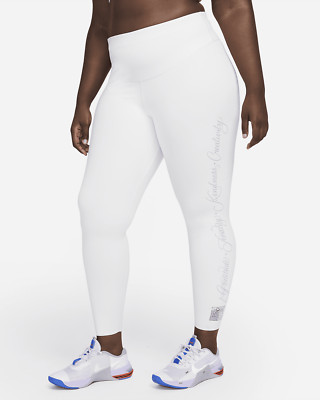 NWT$110 Nike One Luxe Women's Mid-Rise 7/8 Leggings Plus Size 2X DO6413