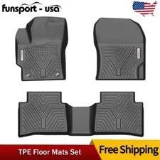 3D Floor Mats For 2020- 2026 Toyota Corolla Sedan All Weather Rubber Floor Liner