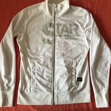 G-STAR RAW RUBEN VEST ZIPPED SWEATSHIRT TRACJACKET MEDIUM SIZE EU PLEASE READ