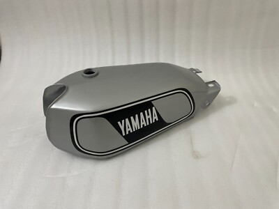 Yamaha 250 DT DT250 Enduro Steel Silver Painted Fuel Petrol Tank