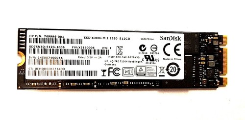 2 sd7sn3q-512g-1006 hp# 769996-001
