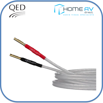 QED Silver Anniversary XT Bi-Wire Speaker Cable 2m Pair Banana Terminated NEW | UK - View #3
